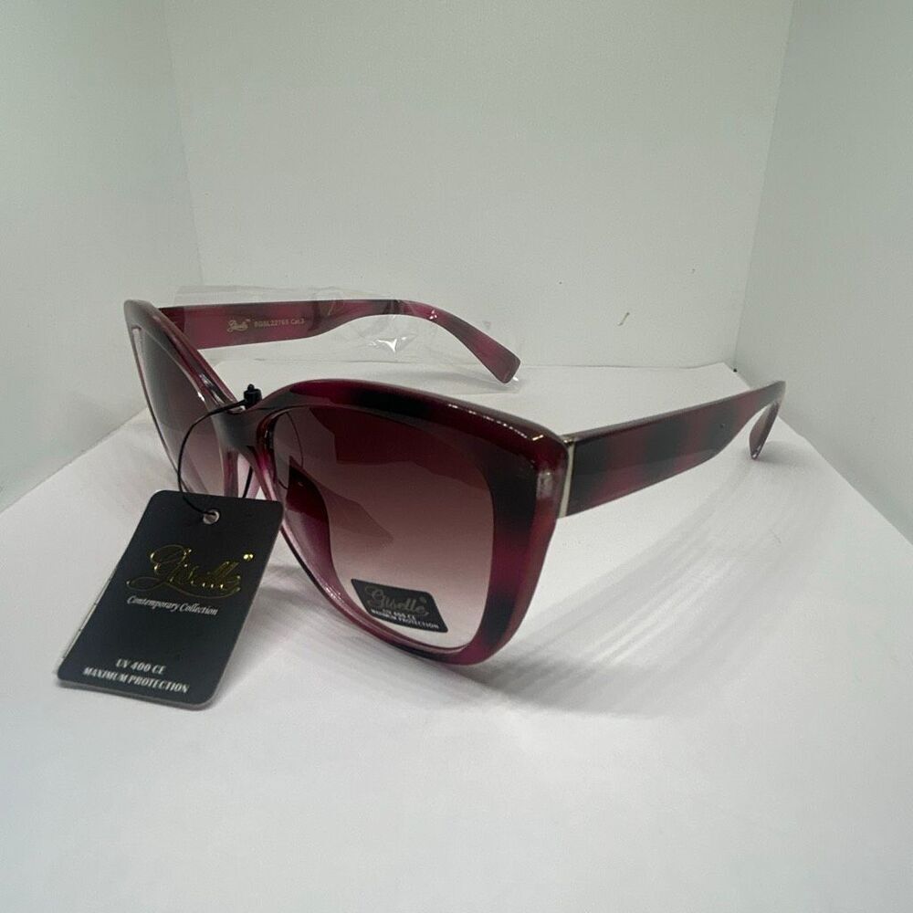 Giselle Contemporary Collection UV400 Cat Eye Sunglasses New with Tags